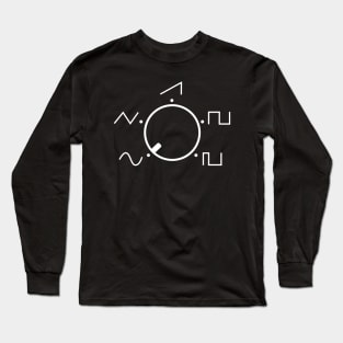 Oscillator waveforms Long Sleeve T-Shirt